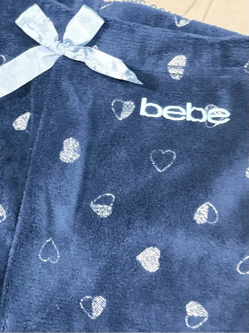 Bebe Girls Plush Jogger & Hoodie Set Size 10/12